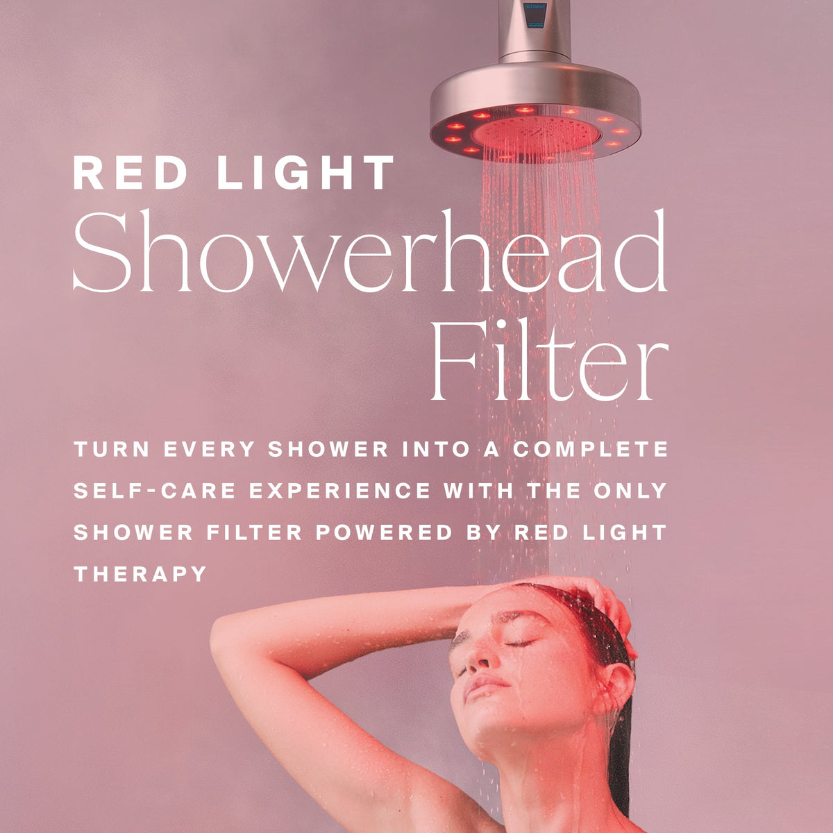 Red Light Showerhead Filter