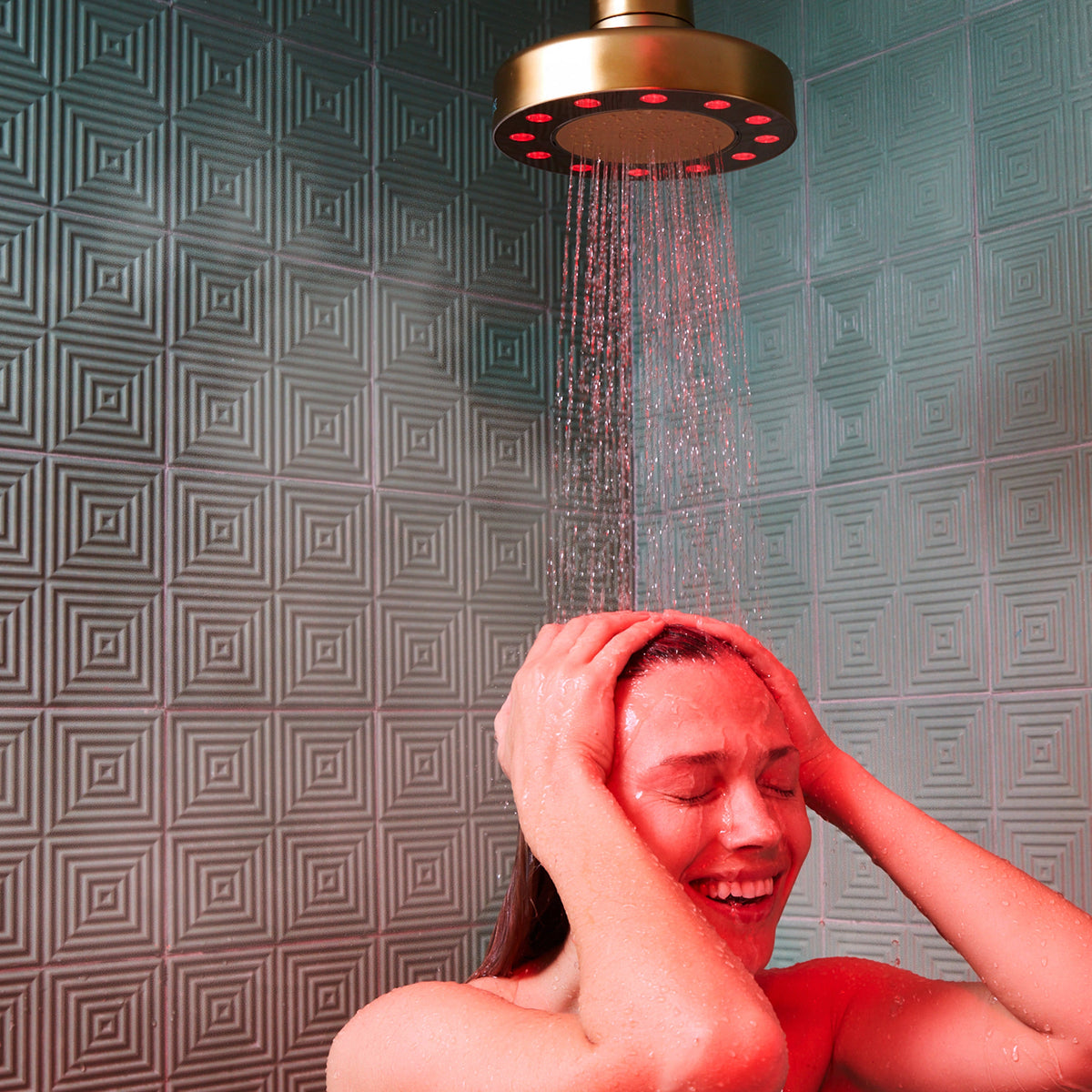 Red Light Showerhead Filter