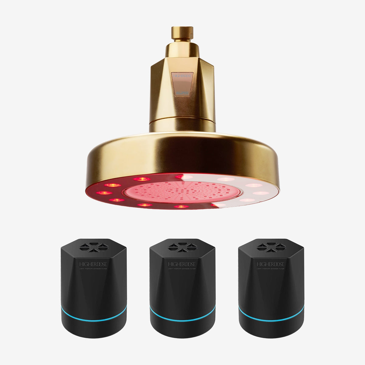 Red Light Showerhead Filter