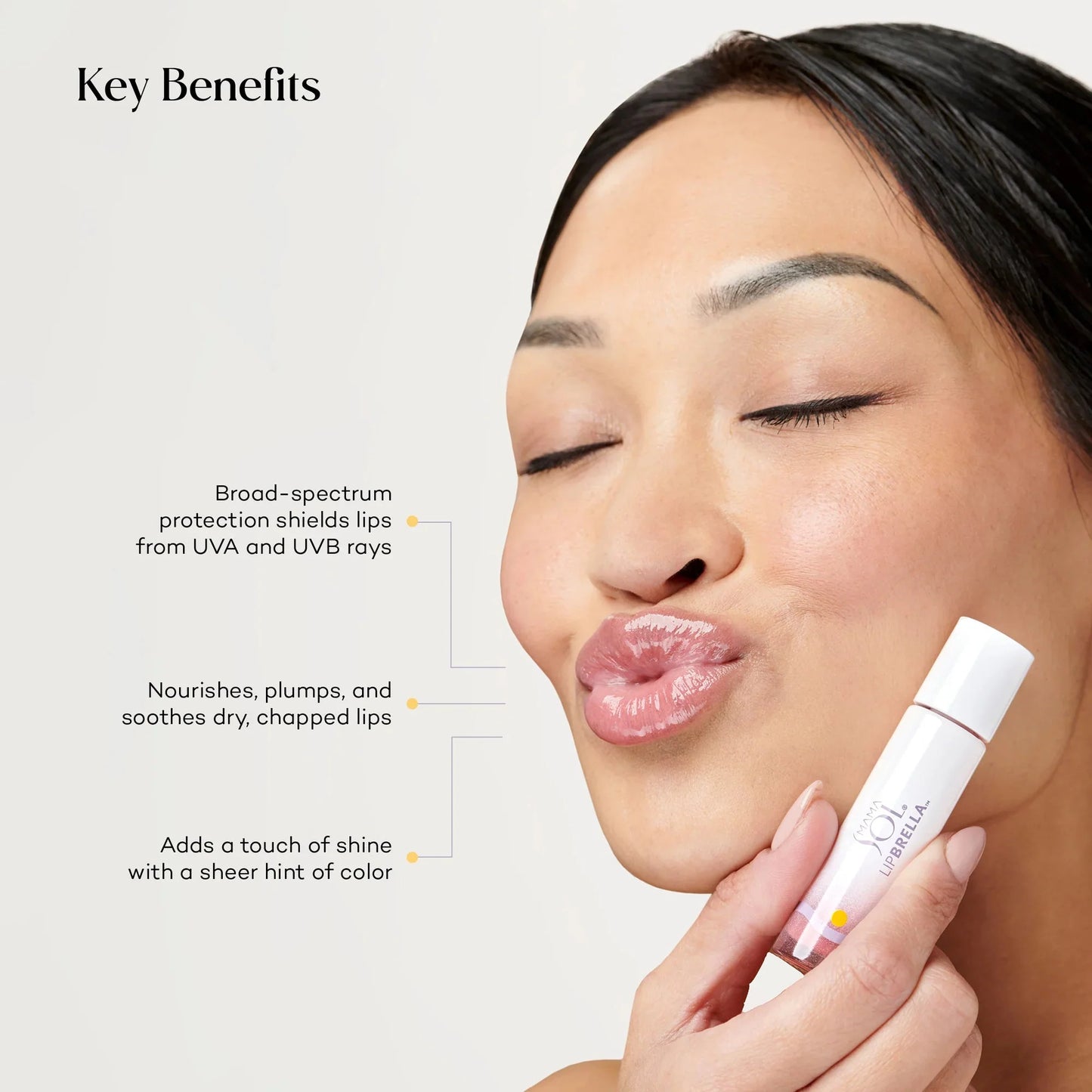 LIPBRELLA™ 100% Mineral Tinted Lip Oil SPF 20