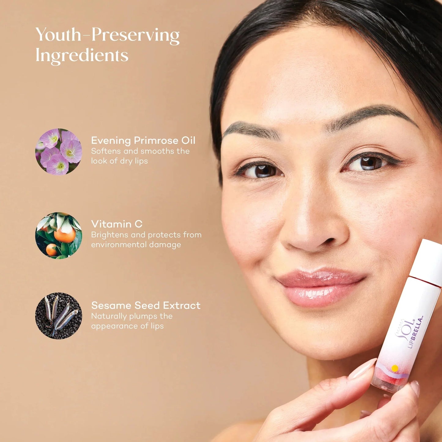 LIPBRELLA™ 100% Mineral Tinted Lip Oil SPF 20